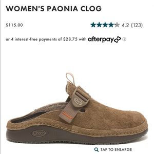 Chaco Paonia Clog Teak 9